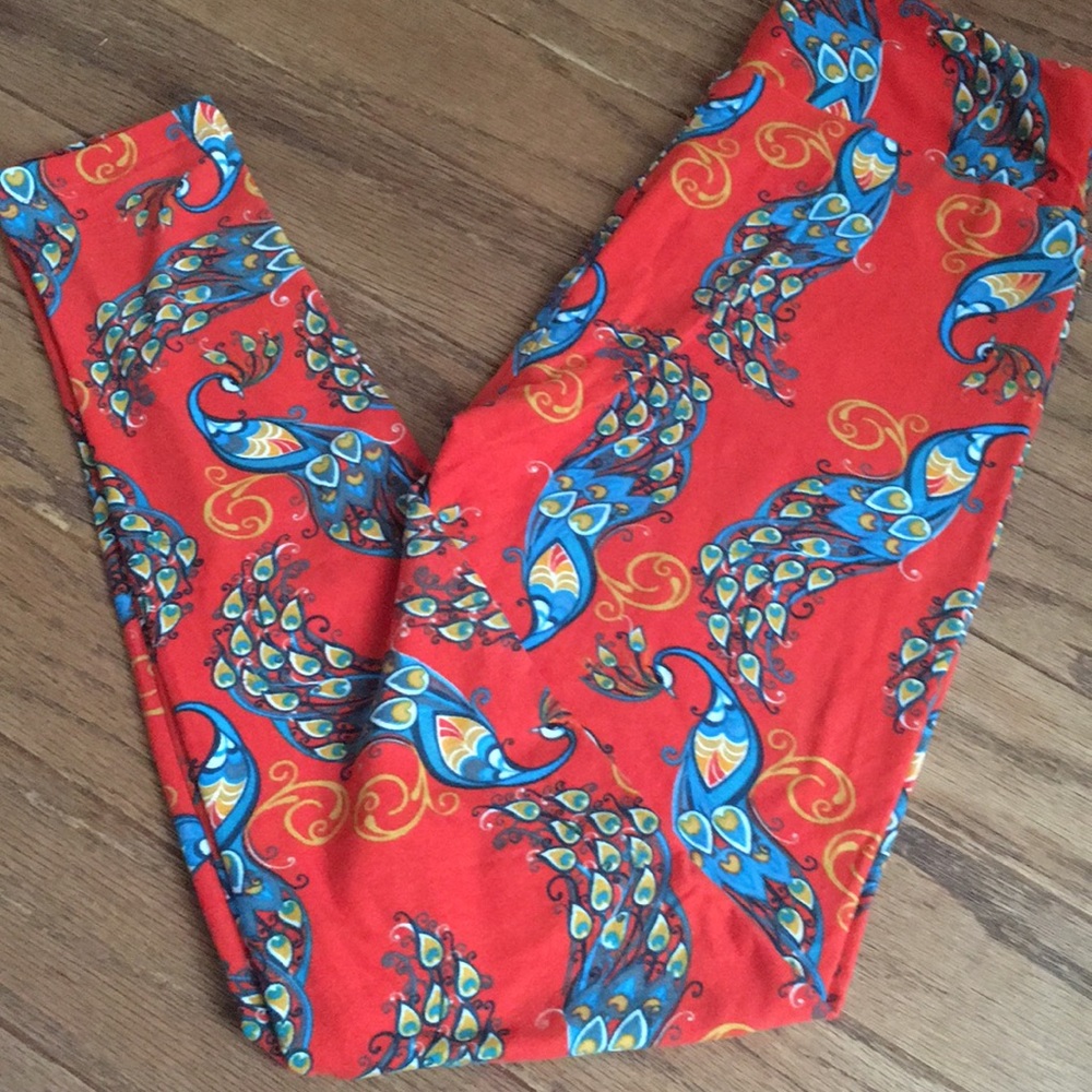 Peacock leggings